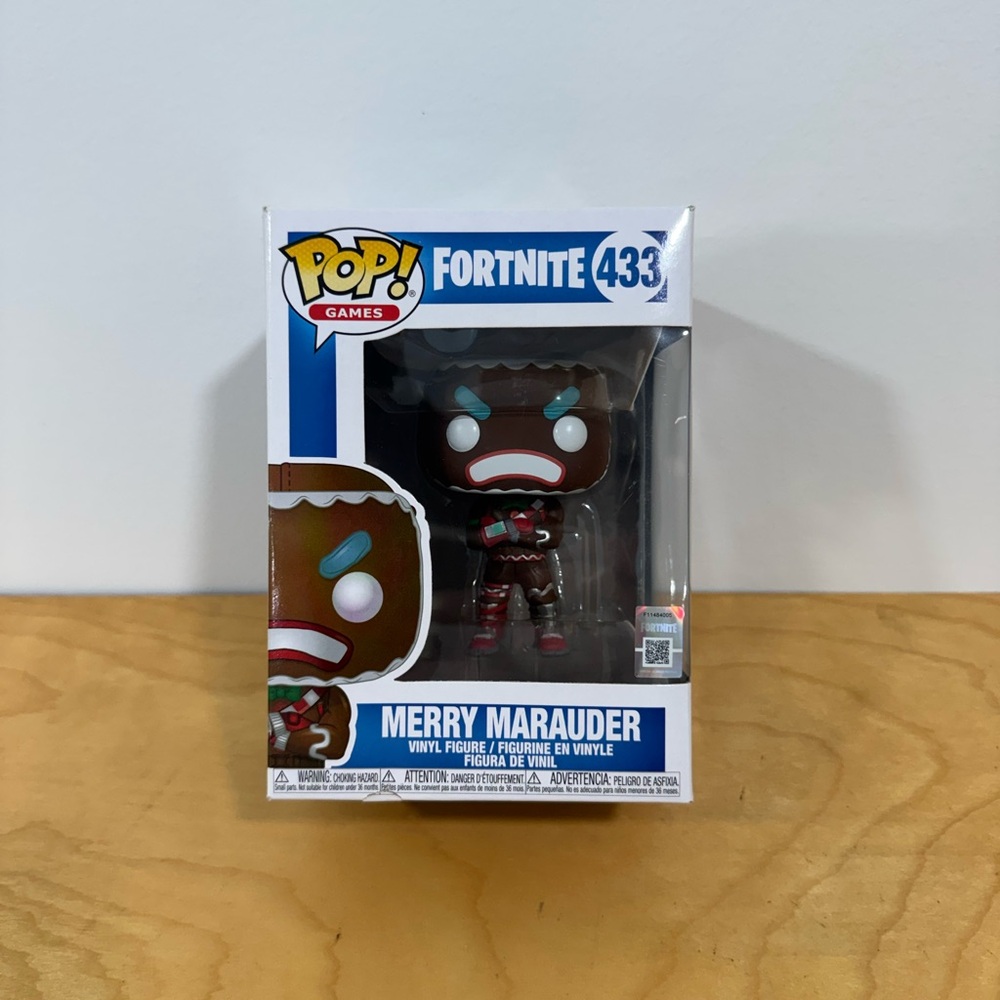 Funko Pop Fortnite Merry Marauder Figure - Brown and Red